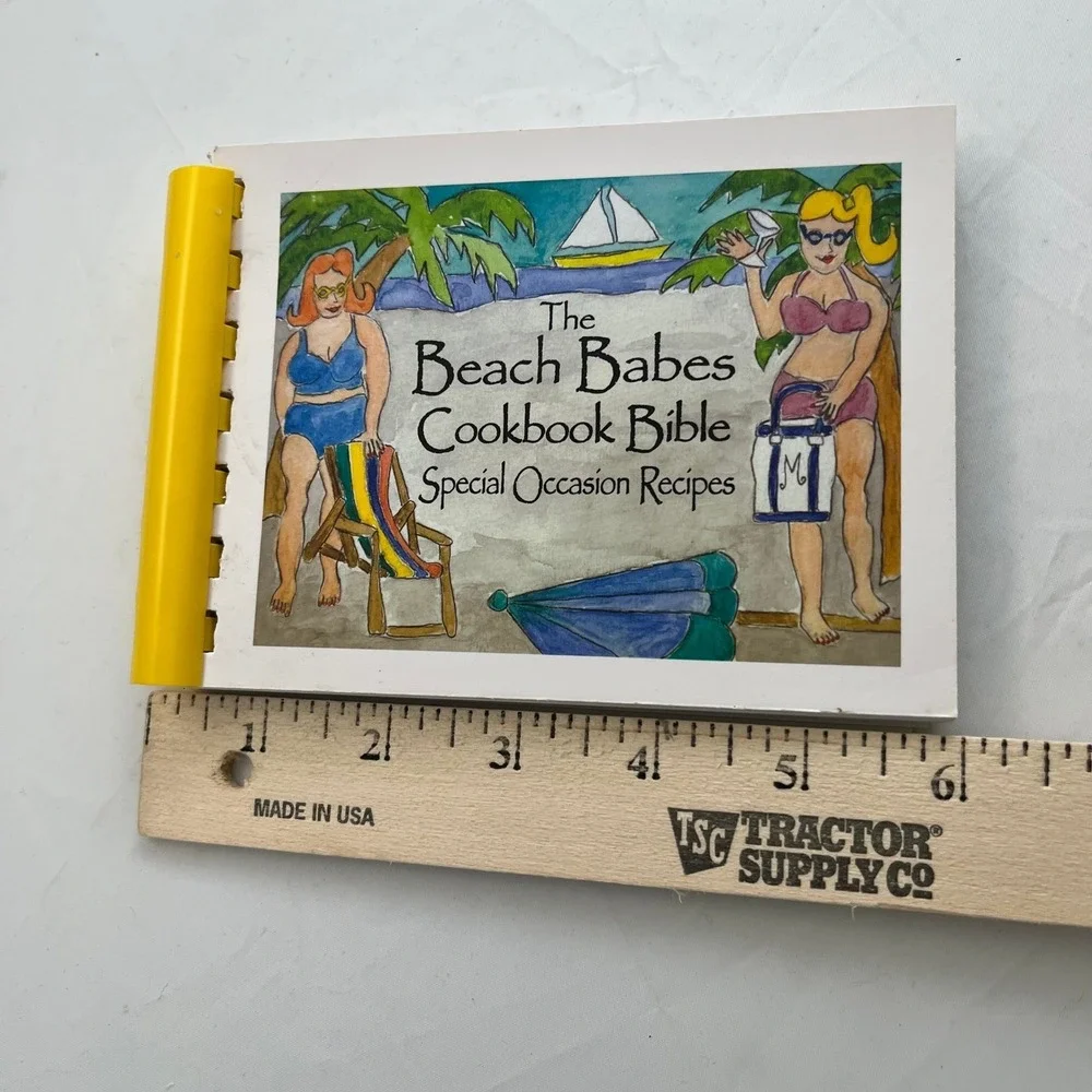 Beach Babes Cook Book Myrtle Beach SC Southern Recipes Spiral 2006